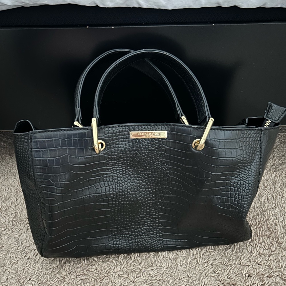 Katie Loxton Celina Crocodile-Embossed Handbag